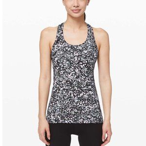 Lululemon Cool Racerback II Floral Spritz Multi Size 4